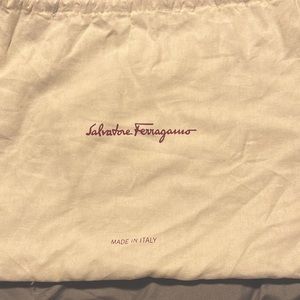 Salvatore Ferragamo monogram belt bag.